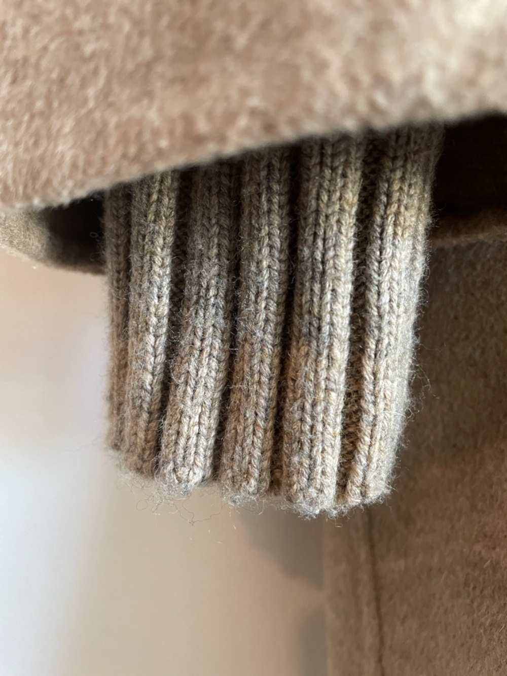 Splendid x @Cellajaneblog Icon Coat Camel Open-Front Sweater Trench Cashmere - Picture 5 of 8